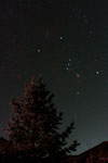 Photo de la constellation d'Orion